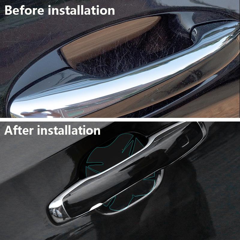 Suitable for Volvo Xc60 S60 V40 V60 S90 Xc90 Xc40 V90 Thicken Rhinoceros Door Bowl Protective Film Car