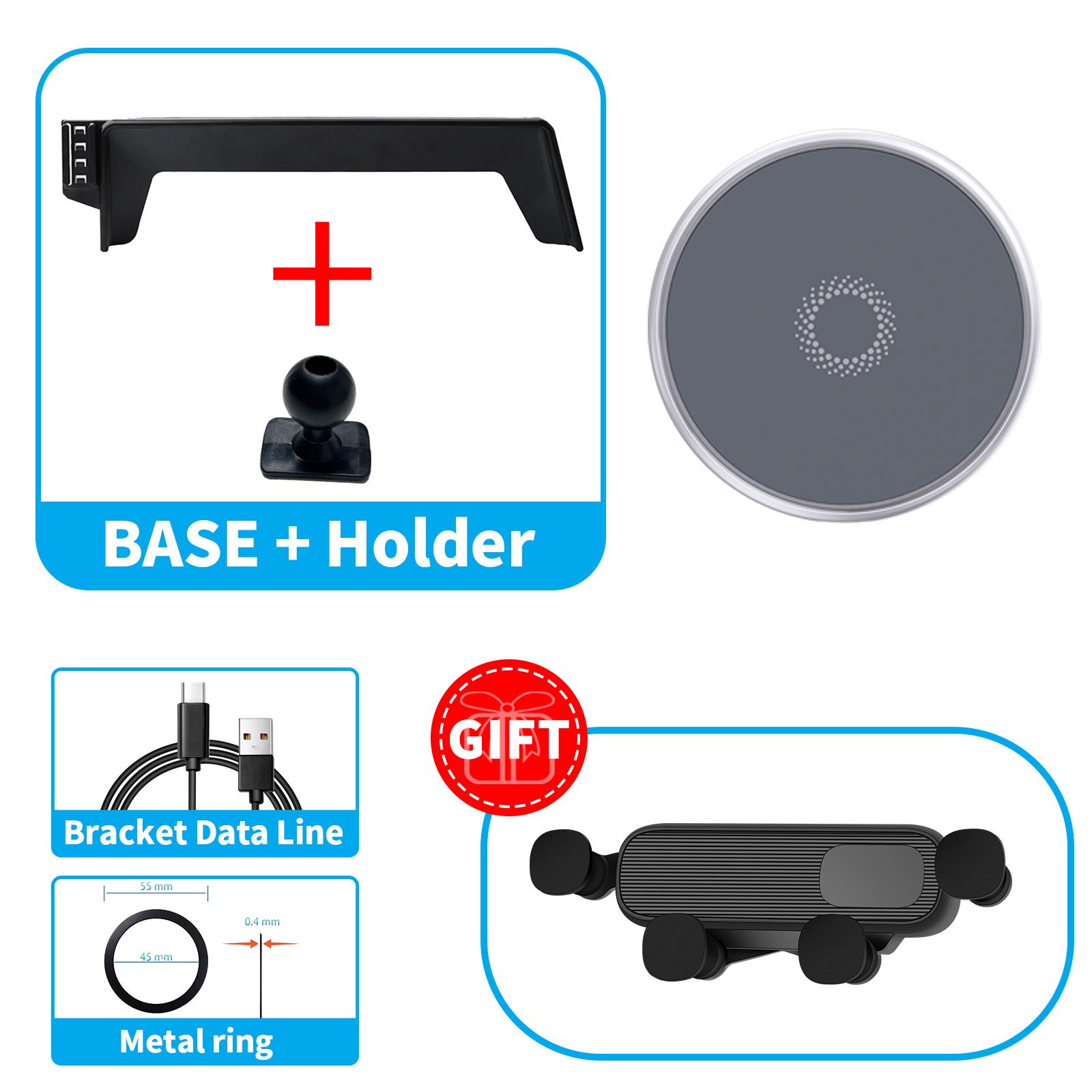 Car Mobile Phone Holder for Toyota Prius 2025-2025 60 Series  Charging Bracket Navigation Stand Auto Accessories