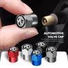 For MG 4pcs Car Wheel Tire Valve Cap Stem Cover Auto Accessories RX5 RX8 350 550 6 3 5 7 ZR ZS HS GS GT Hector XX333