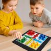 Portable Parcheesi Educational Board Game for Kids and Parents