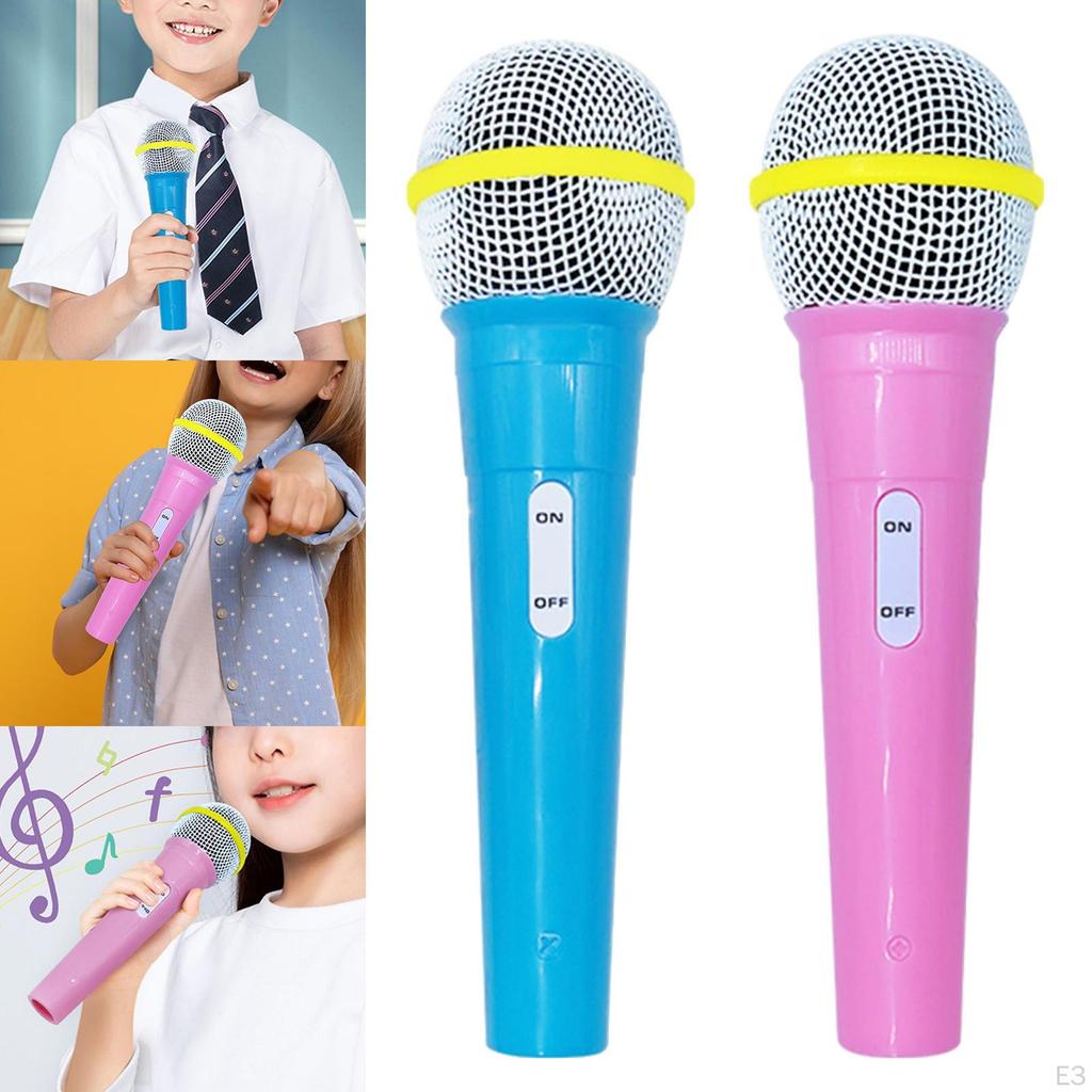 Children's Prop, Simulation Toy, Funny Stage Mic Props for Performance, Singing Party