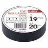 PVC cable insulating tape 20m / 19mm black