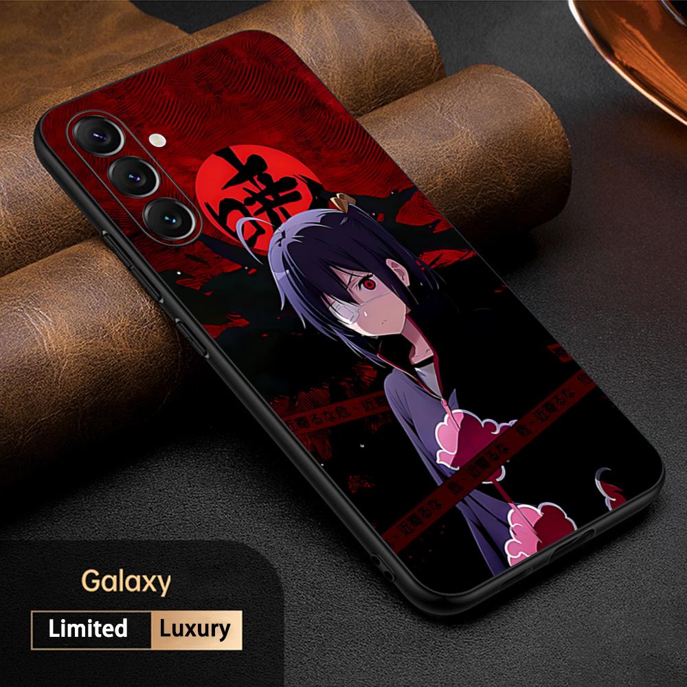 Lovely Chunibyo X rikka takanashi Phone Case For Samsung Galaxy S25 S24 S23 S22 S21 S20 Plus Ultra Note20 Soft Black