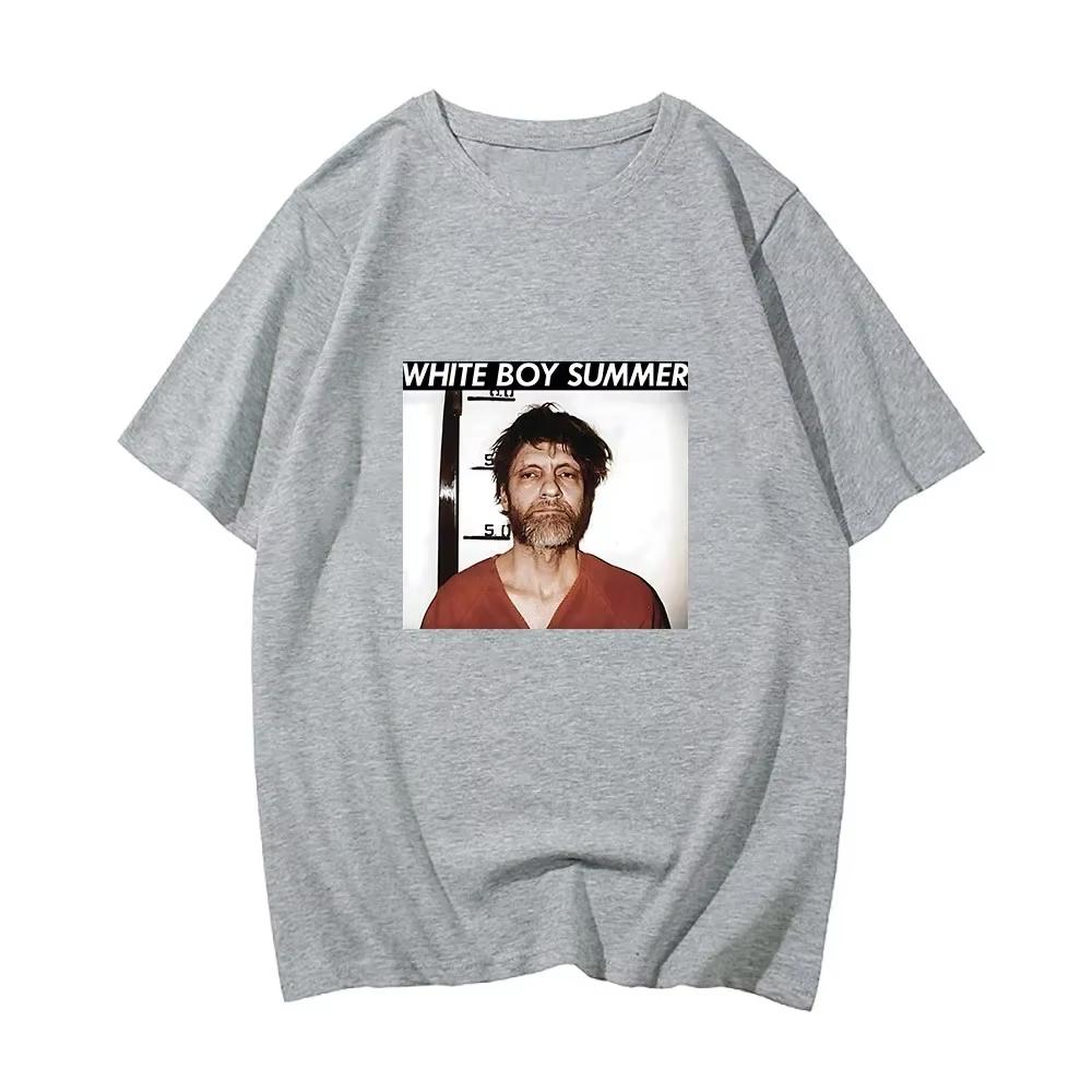 Vote By Mail Ted Kaczynski TedK Tshirts Graphic Printing T-shirt Men Cotton Summer Tops High Quality Camisetas Casual Tees