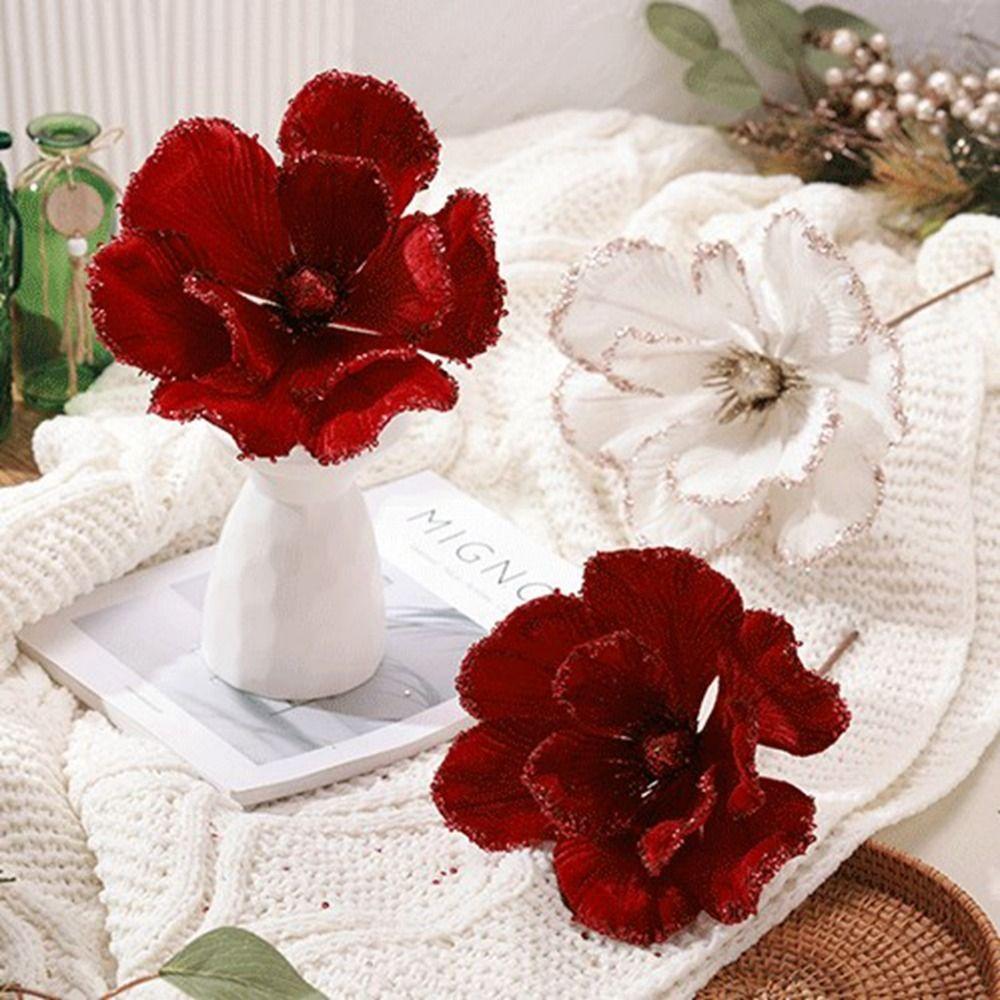 Unique Simulation Handmade Flowers Hanging Xmas Decorative Flowers Home Decor
