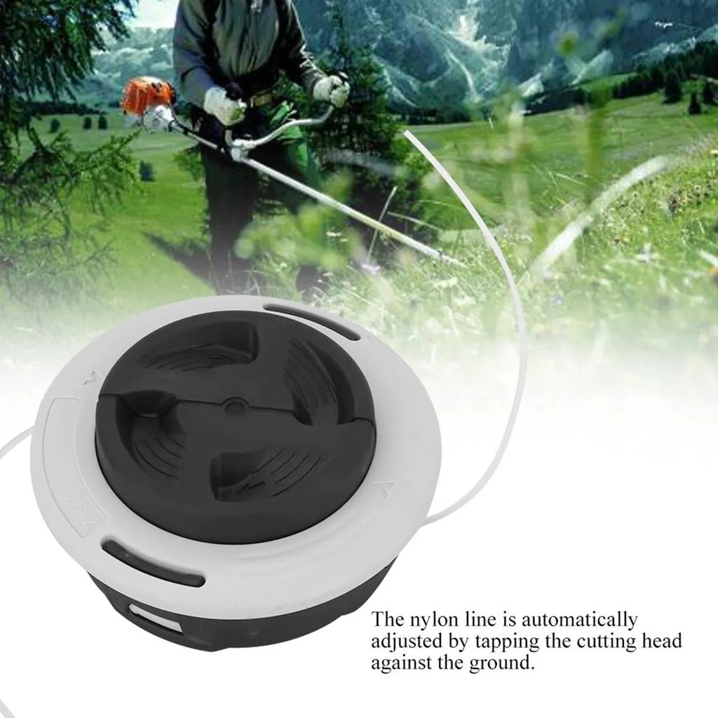 AutoCut C26-2 M10x1 Replacement Trimmer Head for For Stihl FS55 FS90 FS130 FS250 and More Grass Brush Cutter Accessories