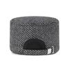Northwood Autumn Winter Baseball Cap Velvet Warm Woolen Flat-top Hat for Men Thickened Dad's Cold-proof Ear-protecting Flat Top Cap