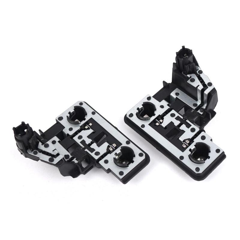 Tail Lamp Bracket Rear Bulb Holder Direct Replacement Plastic Metal Left And Right Fitment 2 Pieces Included As Shown
