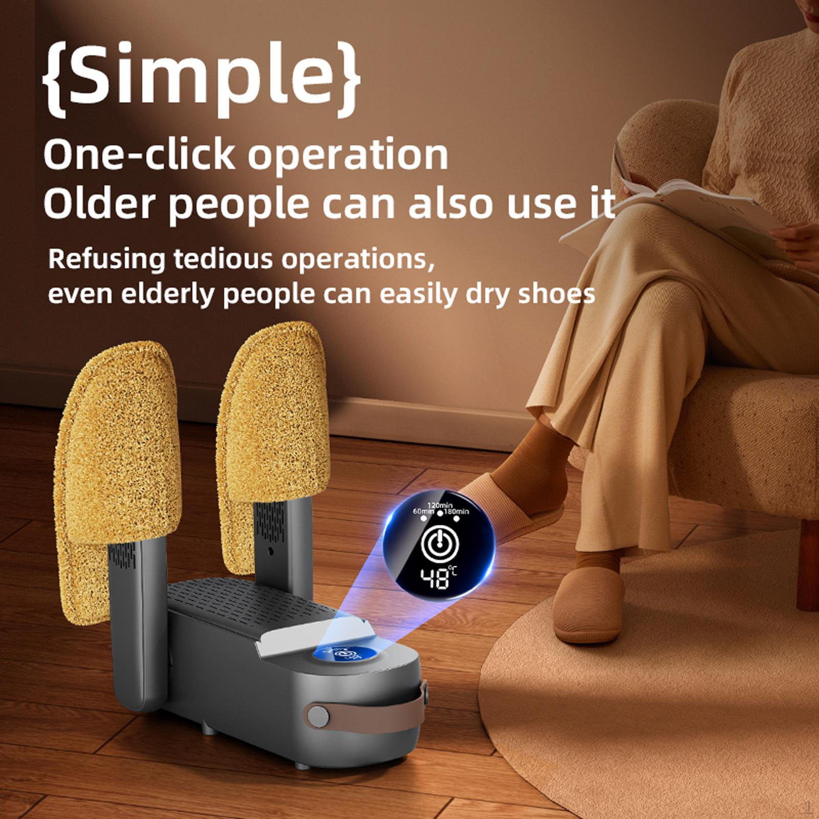 

Электрическая сушилка для обуви, ботинок, многоцелевая с таймером, удобные бытовые сушилки для обуви