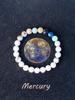 Cosmic Galaxy Solar System Bracelet for Women Men Natural Stone Beads Nine Planet Bracelet Elasticity Couple Jewelry Gift