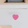 6Pcs Heart Shaped Cabinet Door Handles Zinc Alloy Decorative Drawer Knobs for Wardrobe Bedroom Cupboard Closet Pulls Black