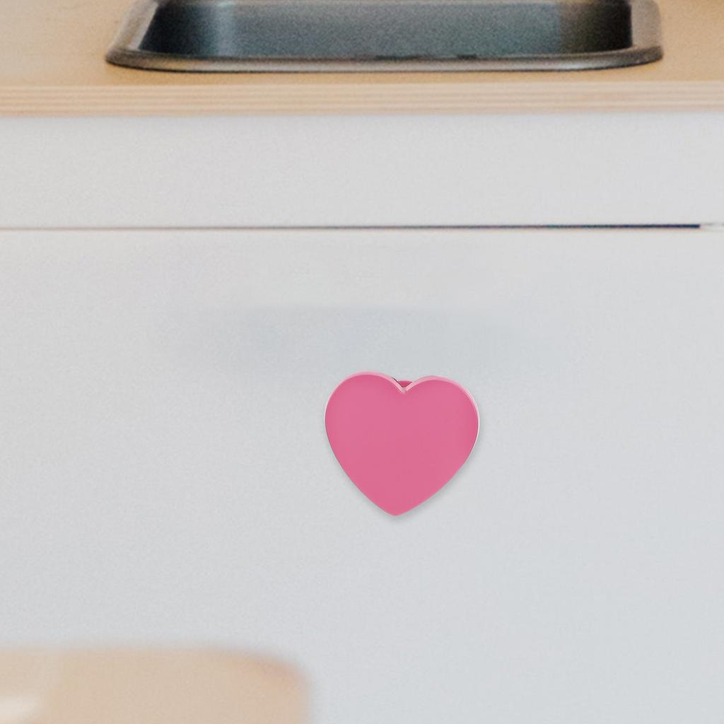 6Pcs Heart Shaped Cabinet Door Handles Zinc Alloy Decorative Drawer Knobs for Wardrobe Bedroom Cupboard Closet Pulls Black
