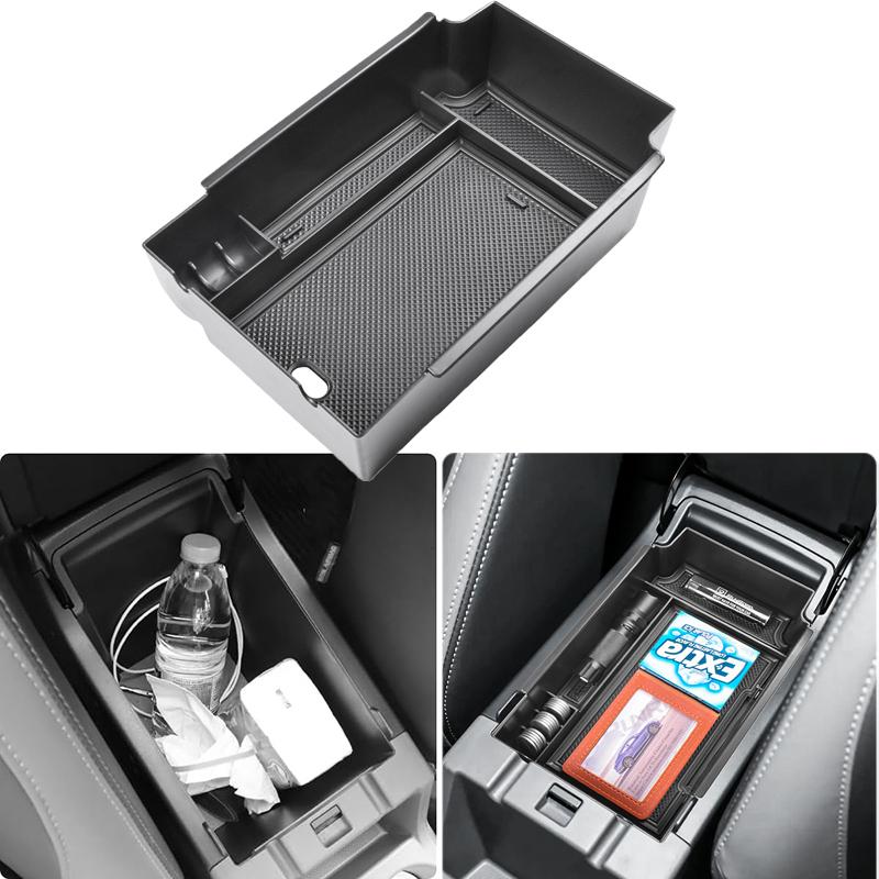 

Для Subaru Crosstrek 2024 и Subaru Impreza 2024 Аксессуары Автомобильный подлокотник Ящик для хранения вещей в центральной консоли салона чёрный