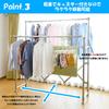 Colored Aluminum Lightweight Smart Clothesline