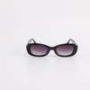Elliptical Personalized Sunglasses Fashionable Trend Solid Color Emale Retro Anti-UV Sunglasses