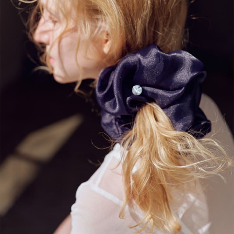 

OVHEE Органза Скрабчи_Темно-синий Navy