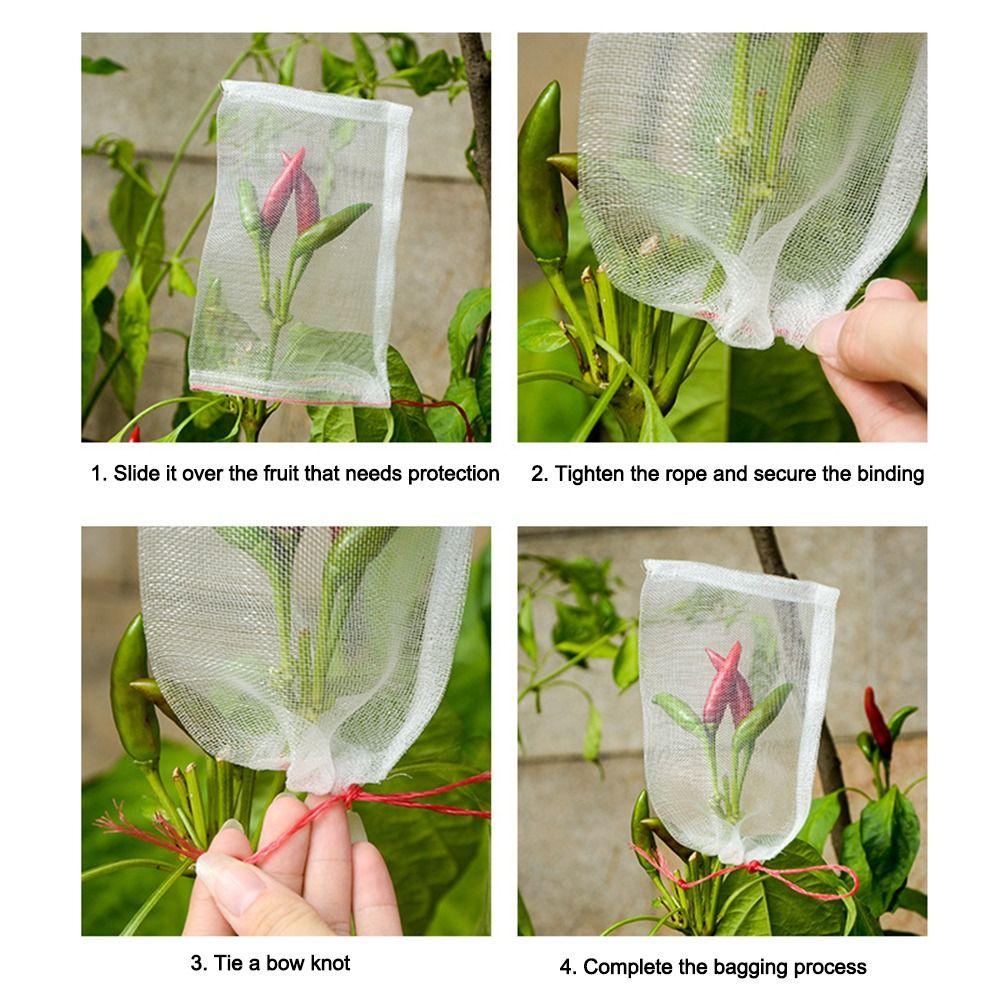 20Pcs Insect-proof Fruit Protection Bags Plants Grow Bag  Garden Greenhouse Supplies