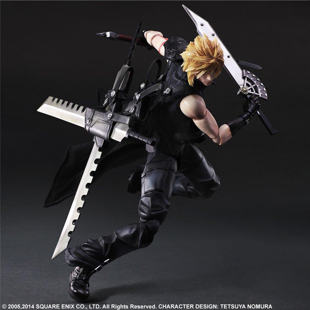 FINAL FANTASY VII ADVENT KINDER PLAY ARTS Kai Cloud Strife (PVC bemalte Actionfigur) [Gebraucht]