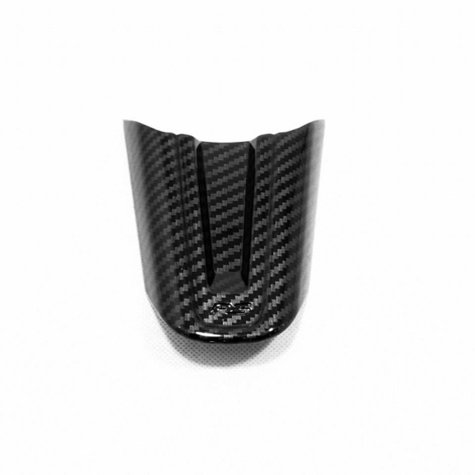 Car Steering Wheel Button Frame Cover Trim Sticker ABS Carbon Fibre Styling for Mazda CX-30 Interior