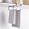 Modern Minimalists Iron Towel Holders Set of 2 Convenient for Wall Mounted Convenience In Multiple Room Daily Use