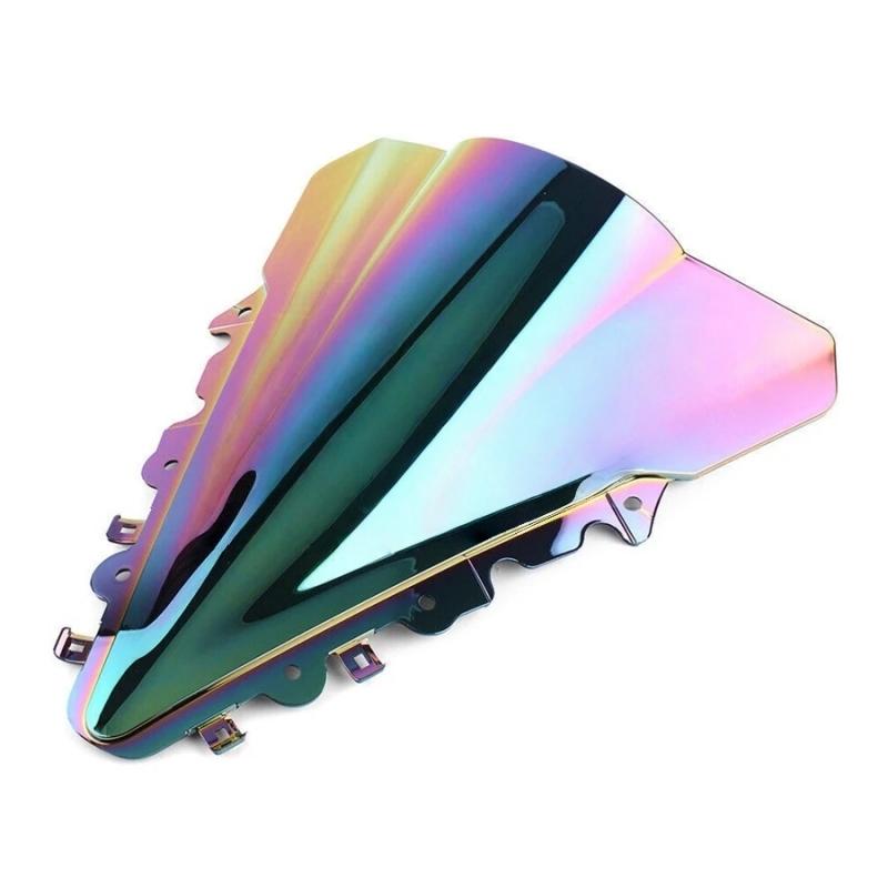 Motorcycle Windshield Front Windshield Air Reflector Flow Guide Plate Double Bubble For Yamaha YZF R15 V1.0 V2.0 YZF15 2014-2016