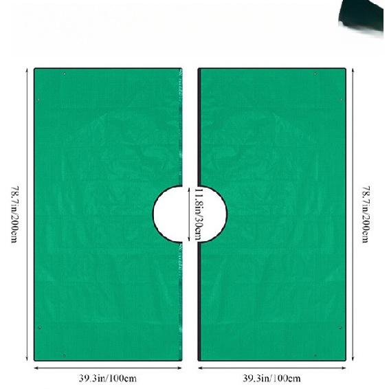 Large Garden Leaf Collecting Mat For Leaves Branches Outdoor Garden Clean‑up Tool