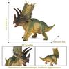 Pentaceratops Figur Realistisches Dinosaurier-Modell Skulptur Desktop-Dekoration Kinder Lernspielzeug Kleinkinder Jungen Geburtstagsgeschenk