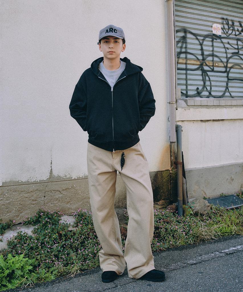 XERO Cinch Back Over Curved Pants [Beige]