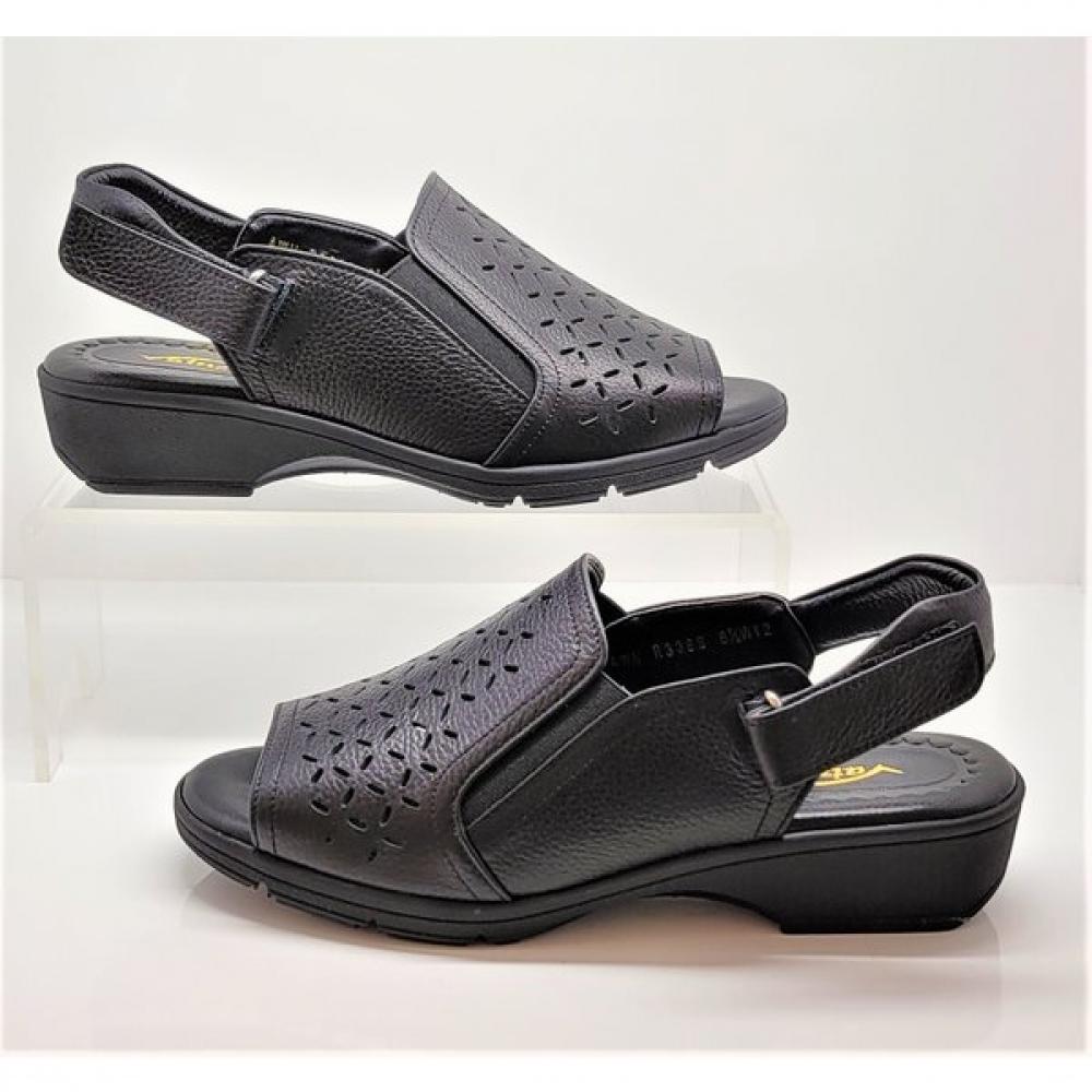 Vainer Women Sandal Comfort Black 338b 225