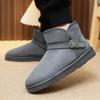 Slip-On Warm Men's Snow Boots Winter Male Shoes Classic Size 44 Fashion Y2k Low Price 45 High Quality Cheap Retro Vintage Sale