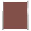 VidaXL Auvent latéral rétractable 140 x 300 cm Marron