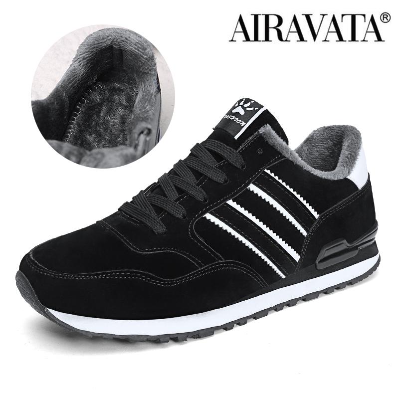 

Мужская зимняя обувь Кроссовки Plues Кожаная повседневная обувь Мужская обувь Теннисная обувь 45 чёрный