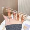 European and American Retro Style Women's Fashionable Sunglasses Trend Versatile Summer Sun Shading and UV Protection Lightweigh