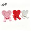 Desktop Phone Mount 3D Printed Heart Holder Love Shape Mobile Stand Stand Cell Tablet Desk Mount Valentine's Day Gift Reusable