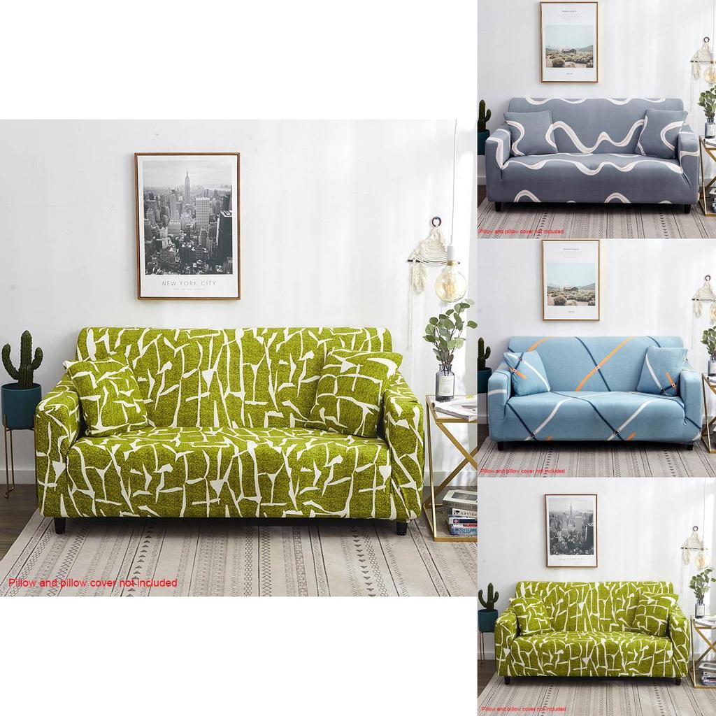 Moderne Sofabezüge mit Blumendruck, weich und dehnbar