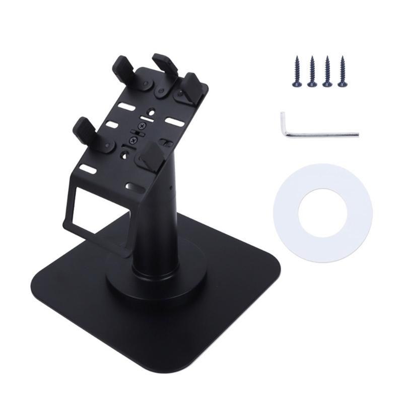 POS Machine Display Brackets Stand Retail Shop Adjustable Card Terminal Stand With Concealed Cable Channel