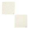 MIKI HOUSE HOT BISCUITS Gauze Handkerchief Set 76-8025-459 (ONE SIZE, Ivory)