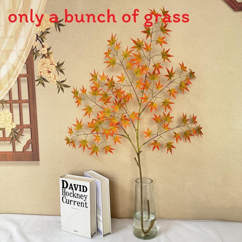 Autumn Maple Leaf Faux Plant Hanging Decoration For Weddings And Photography