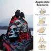 1pc Day of the Dead Blanket  Soft and Cozy Home Decor Gift for Friend, Suitable for All Seasons, Living Room, Travel, Camping
