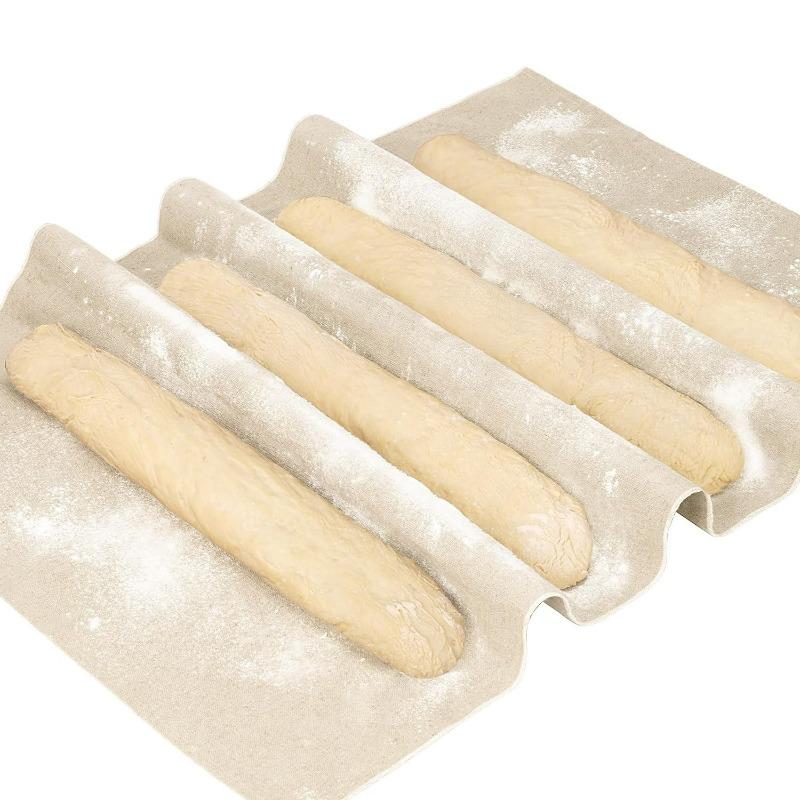 S/M/L Dough Fermented Cotton Cloth Kitchen Dining Bakers Pans Dough Couche Pastry Proofing Cloth Baking French Bread Bakers Tool