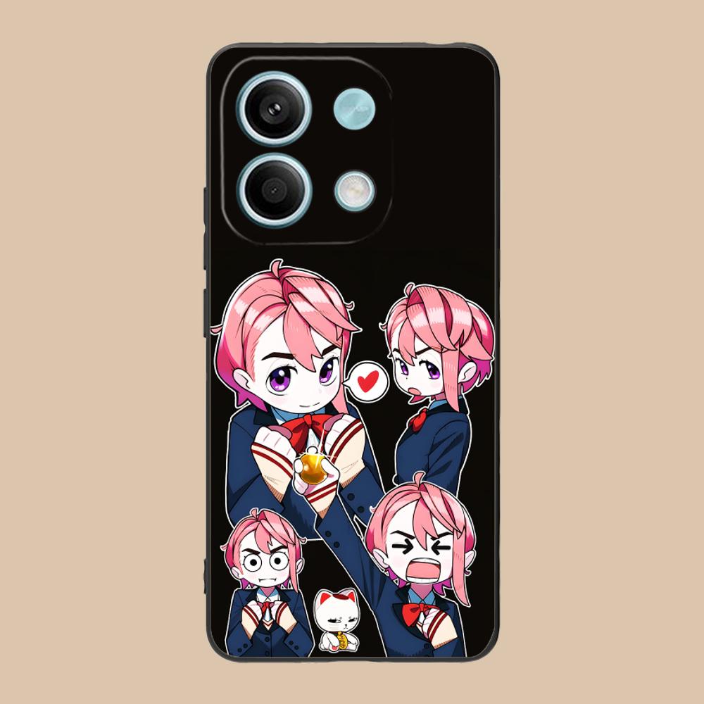 Dandadan Aira Shiratori Phone Case for POCO F7 F6 F5 F4 F3 F2 Pro GT C75 C71 C65 C61 C40 Pro Ultra Colorful Printing Cover Cover