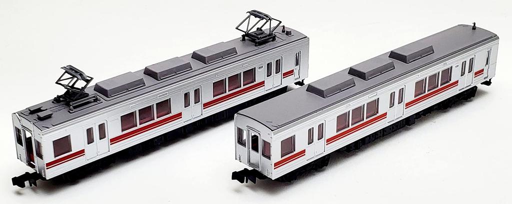 Railway Collection Tetsuro Iga Railway 200 Series 203 Formation 2 Car Set A Diorama Supplies 322085
