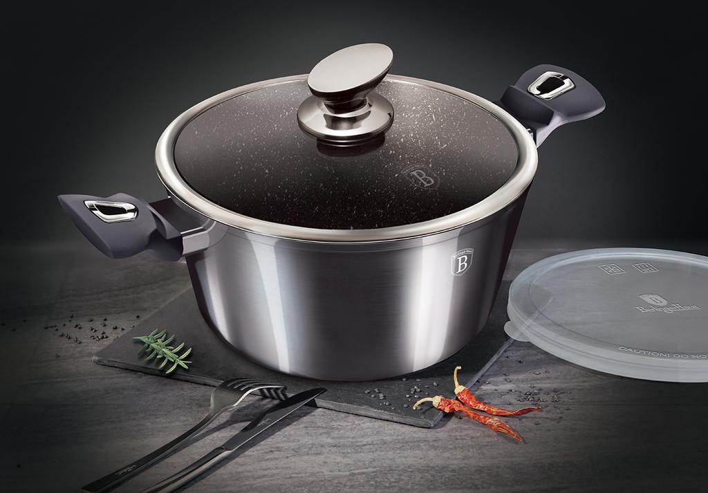 GRANITE POT 20cm BERLINGERHAUS BH-6892 CARBON PRO