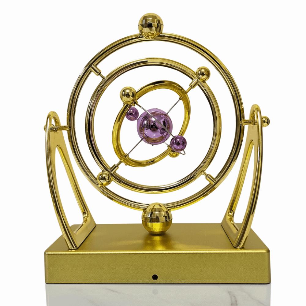 Magnetic Balance Celestial Orbit Pendulum Battery Powered Art Desk Decor  Teachers Gift