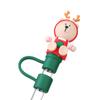Splash Proof Reusable Straw Tips Cover Drinking Dust Cap Silicone Straw Plug Cup Accessories