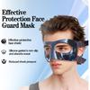 Sports Face Guard, Nose Guard for Broken Nose, Basketball Football Softball Training Face Shield Masks with Foam Padding for Men and Women