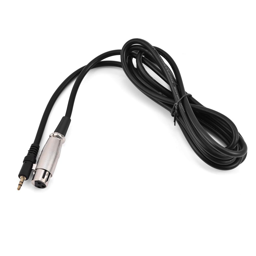 3.5mm Wired Computer Condenser Microphone Studio Recording Mic with Shock Stand