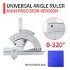TYTURE Universal Angle Ruler Multifunctional Ruler Square Measuring Instruments Angle Meter Woodworking Tools Finder Protractor
