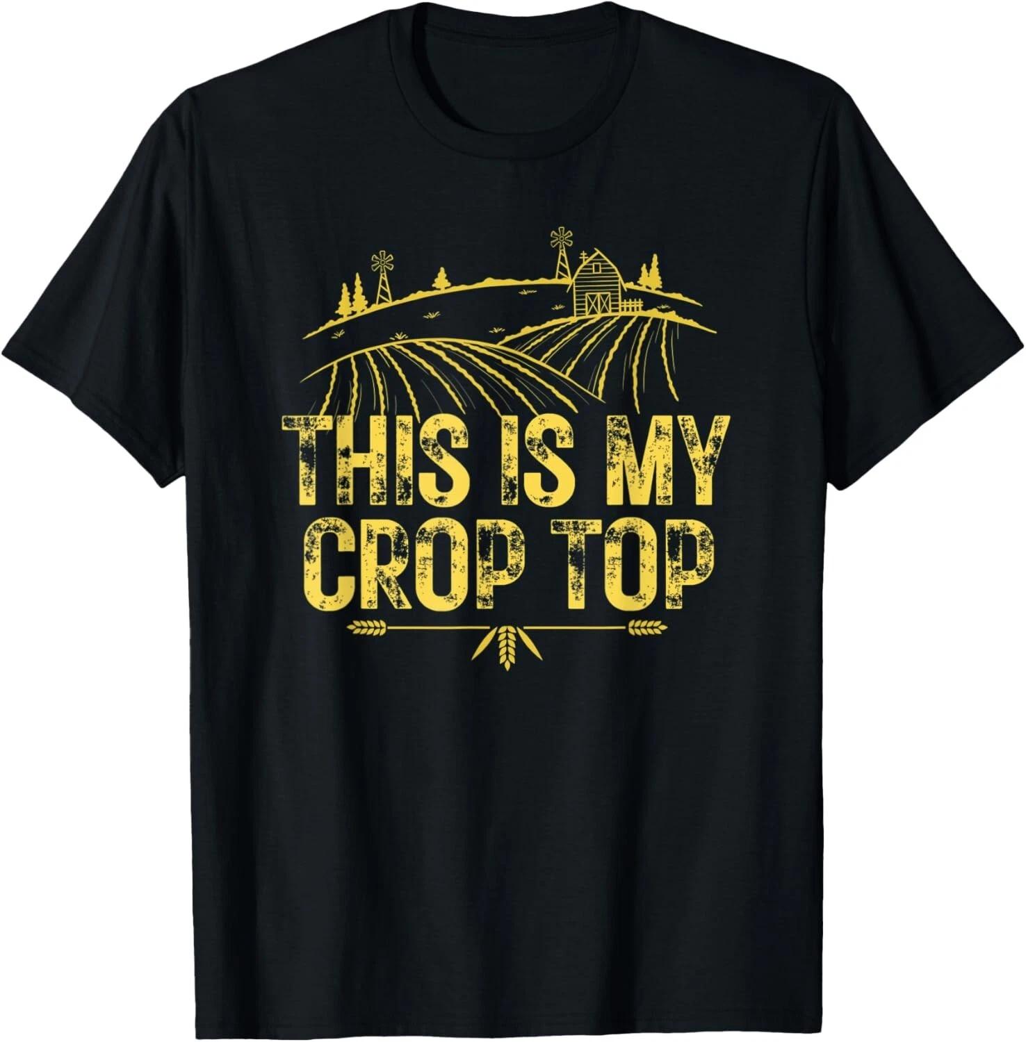 

Funny This Is My Crop Top Tee Gift Unisex T-Shirt L