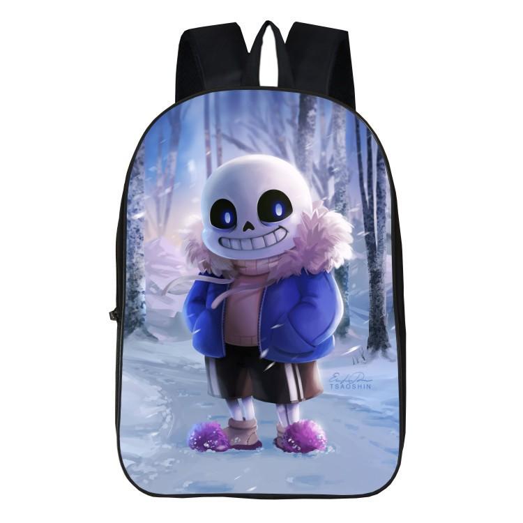 Under The Legend Schoolbag Game Merchandise Backpack Undertale Student Shoulder Load Reduction Storage